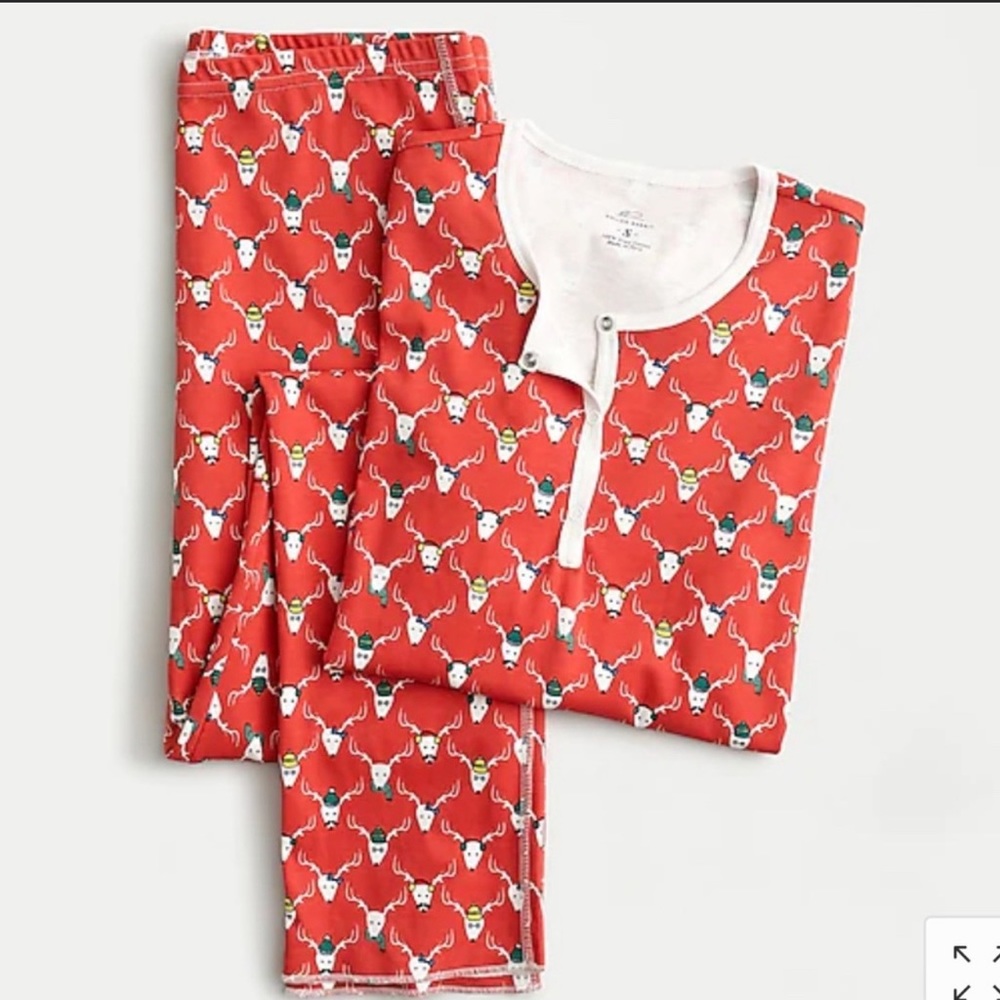 Roller Rabbit x J.Crew Pajamas Set Sz XS NWOT